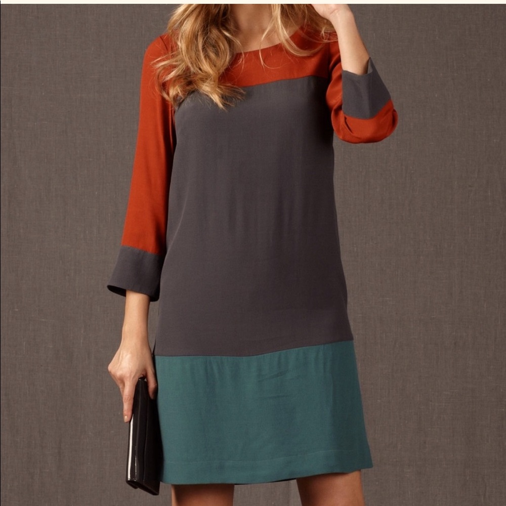Boden color block dress